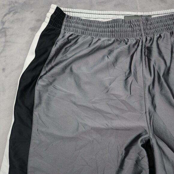 Nike Shorts Mens Gray Adjustable Waist Basketball Sports Active Pull On Bottoms - Picture 4 of 11